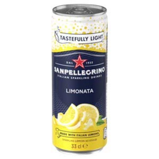 Picture of 330 San Pellegrino Lemon Cans x24 DRS